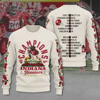 Indiana Hoosiers Football 2026 Rose Bowl Champions 3D Apparel – MAITM14288