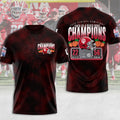 Indiana Hoosiers Football Peach Bowl Champions 3D Apparel – MAITM14394