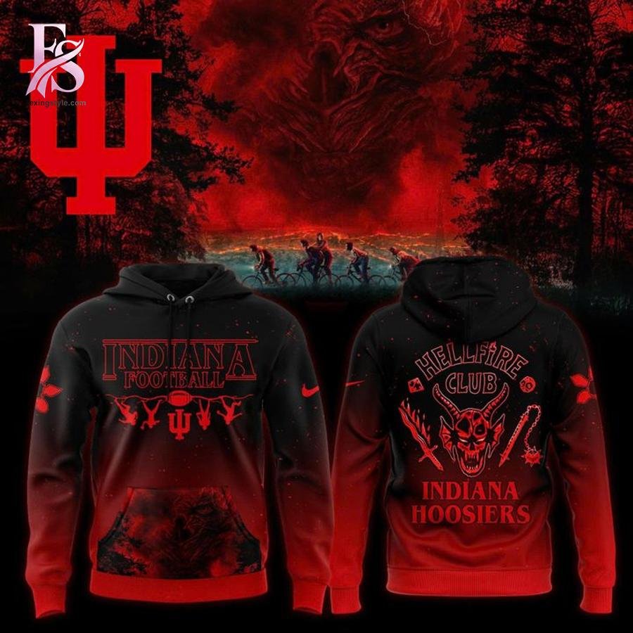 Indiana Hoosiers Stranger Things 2026 Hoodie