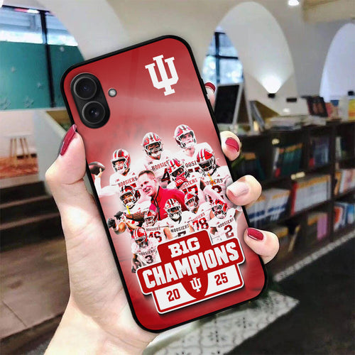 Indiana Hoosiers Football 2025 Big Ten Champions Phone Case – MAITM13990