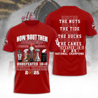 Indiana Hoosiers Football 2025 National Champions 3D Apparel – TANTN20425