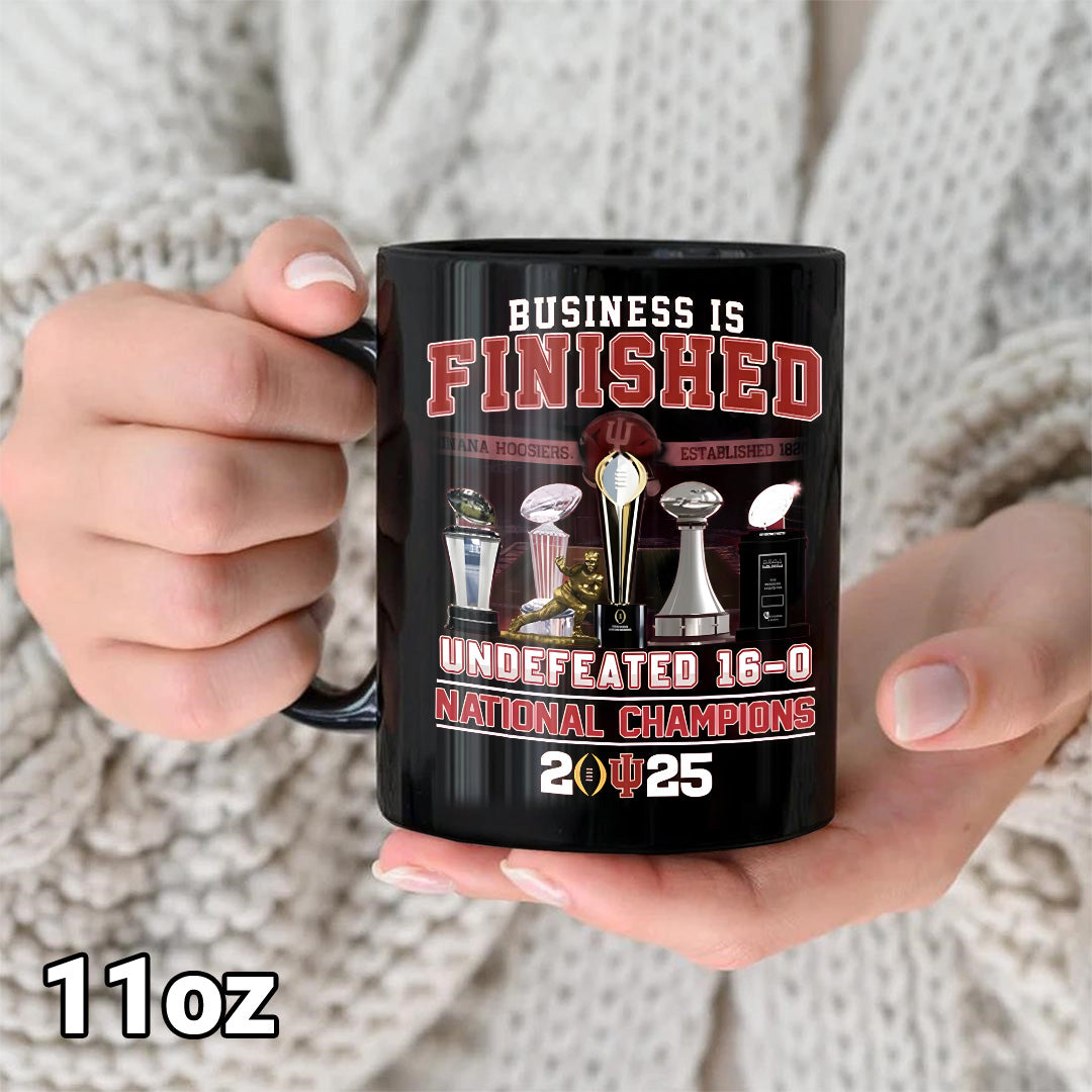 Indiana Hoosiers Football 2025 National Champions Ceramic Mug – TANTN20706