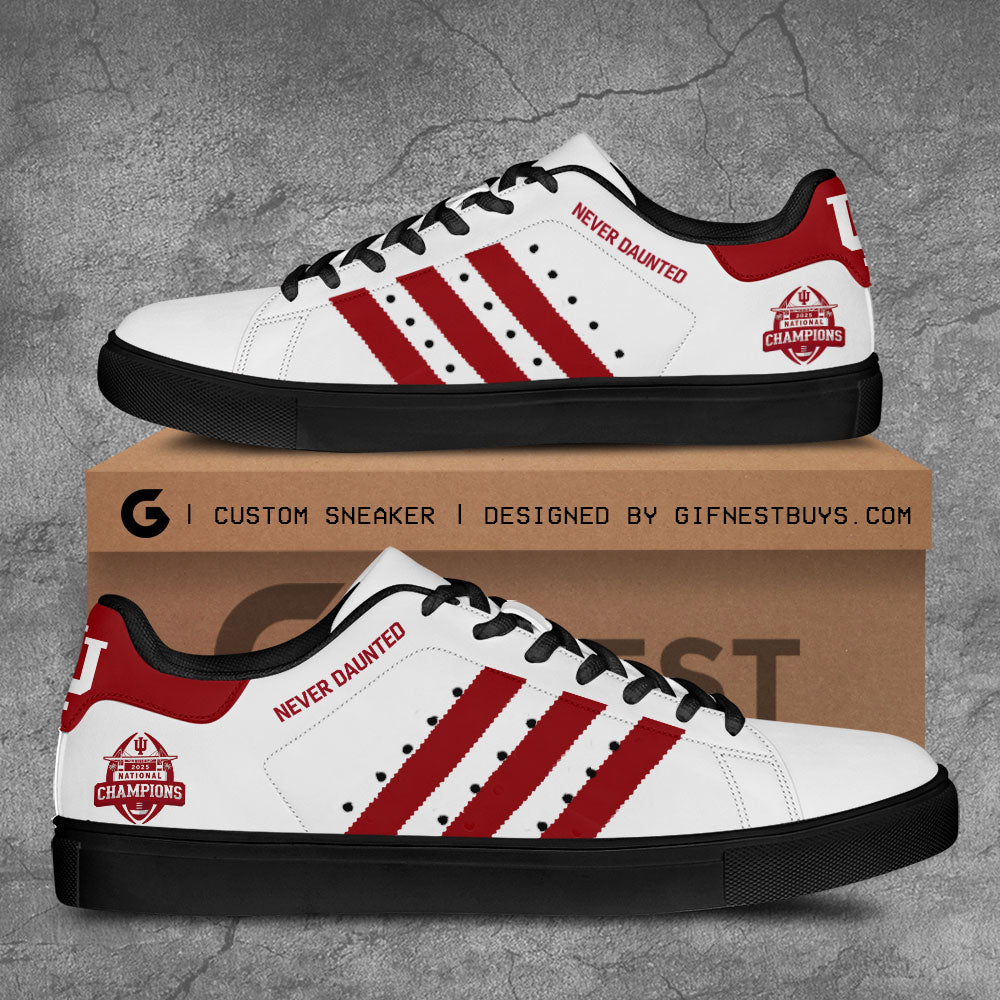 Indiana Hoosiers Football 2025 National Champions Custom SS Shoes – TANTN20484