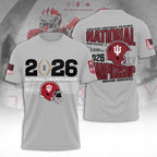 Indiana Hoosiers Football 2026 National Championship 3D Apparel – TANTN20138