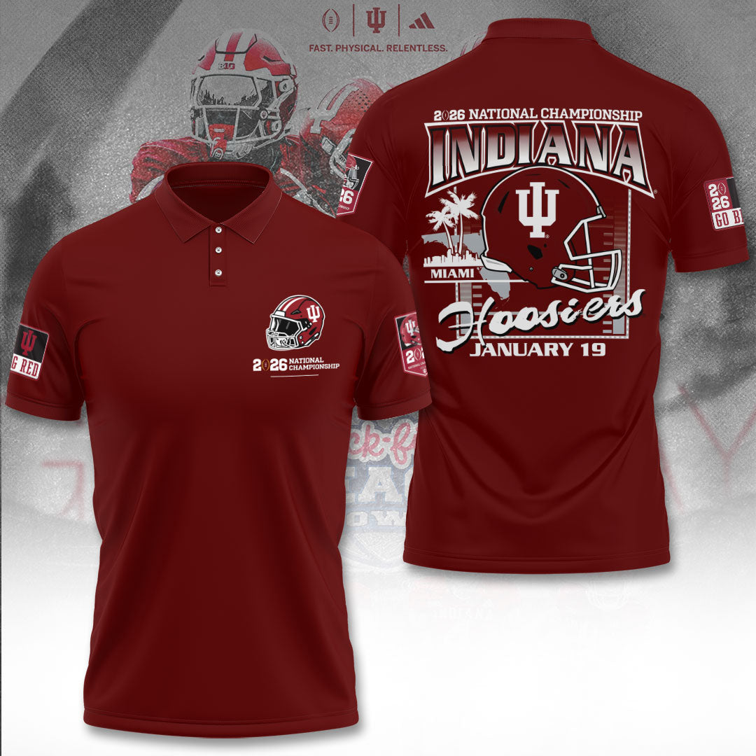 Indiana Hoosiers Football 2026 National Championship 3D Apparel – TANTN20142