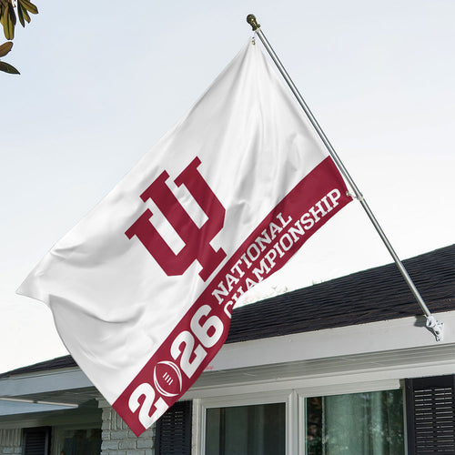 Indiana Hoosiers Football 2026 National Championship 3D Double-side House Flag – TANTN20130