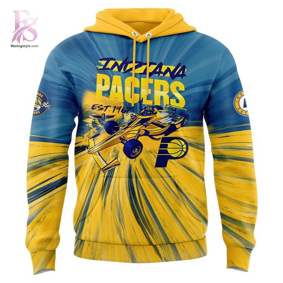 Indiana Pacers Racing Hoodie 2025
