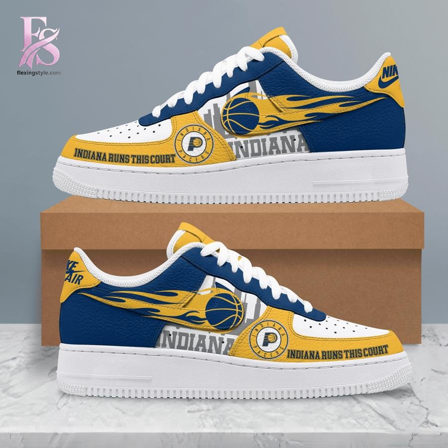 Indiana Pacers Run This Court Air Force Shoes