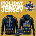 Indiana Sentinels Game-worn Holiday Sweater Jersey Action Hoodie