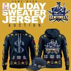 Indiana Sentinels Game-worn Holiday Sweater Jersey Action Hoodie