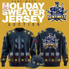 Indiana Sentinels Game-worn Holiday Sweater Jersey Action Hoodie