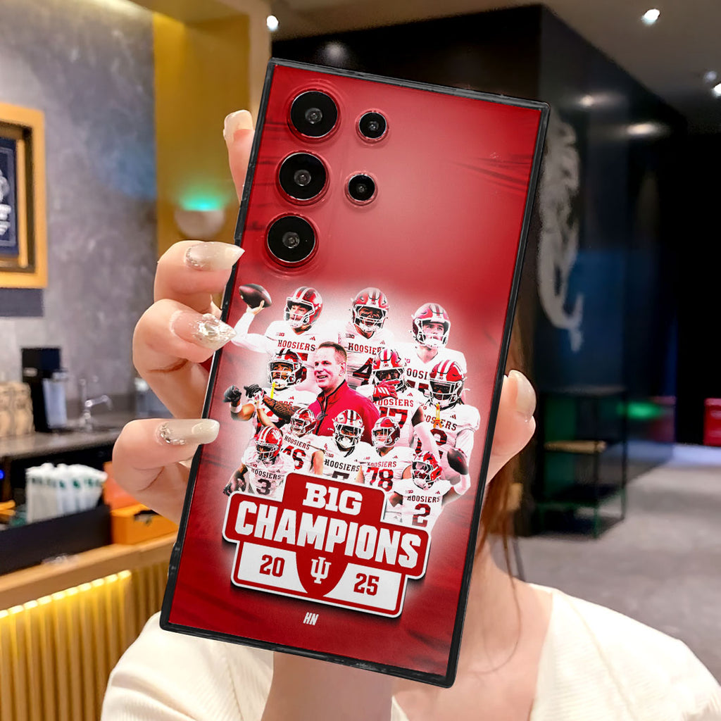 Indiana Hoosiers Football 2025 Big Ten Champions Phone Case – TMTHU2521