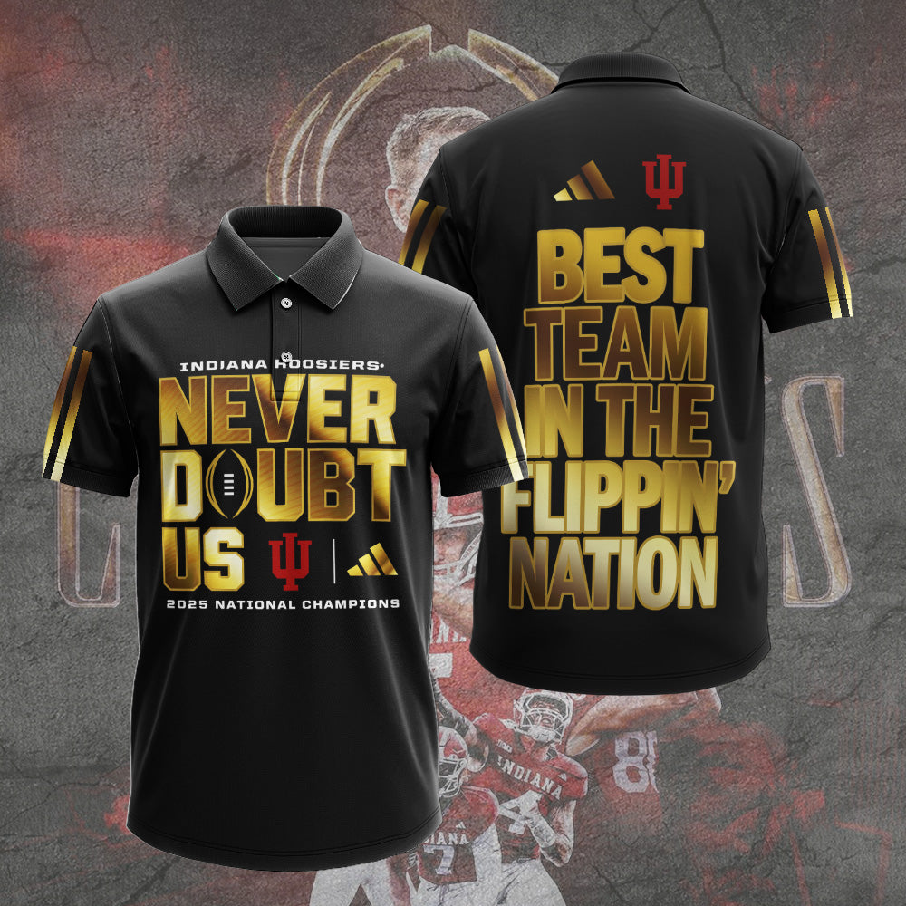 Indiana Hoosiers Football 2025 National Champions 3D Apparel – TANTN20450