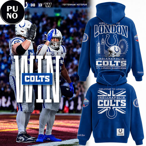 Indianapolis Colts 2026 NFL International Games Hoodie