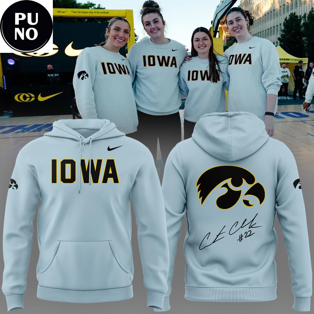 Iowa City x Caitlin Clark 2026 Signature Hoodie T-Shirt