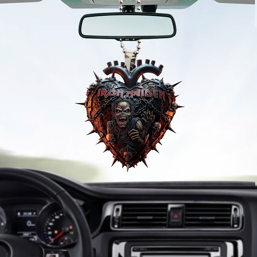 Iron Maiden Custom Shape 1-sided Acrylic Car Ornament – GNENEW622