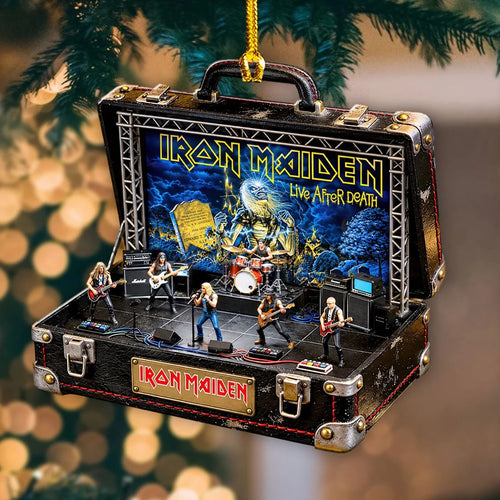 Iron Maiden Custom Shape 2-side Printed Acrylic Ornament – HOATT21493