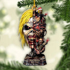 Iron Maiden Custom Shape 2-side Printed Acrylic Ornament – HOATT21499