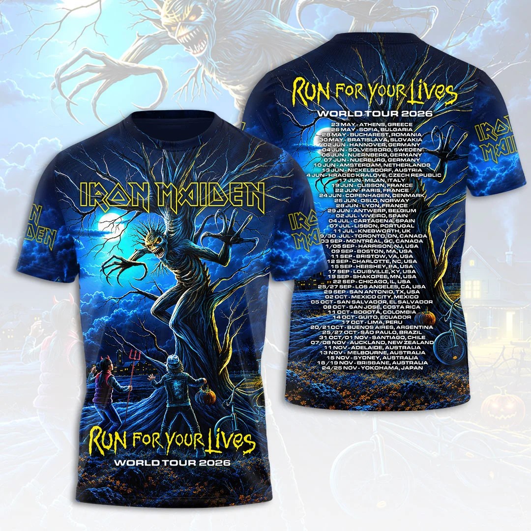 Iron Maiden 2026 3D Apparel – HOATT21531