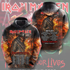 Iron Maiden 2026 World Tour 3D Apparel – TMTHU4590
