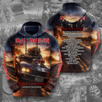 Iron Maiden 2026 World Tour 3D Apparel – TMTHU5487