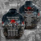 Iron Maiden 2026 World Tour 3D Apparel – TMTHU5960