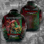 Iron Maiden 2026 World Tour 3D Apparel – TMTHU7653