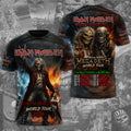 Iron Maiden 2026 World Tour 3D Apparel – TMTHU7272