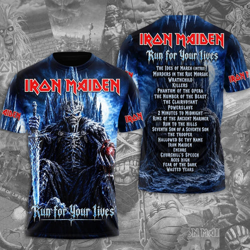Iron Maiden 2026 World Tour 3D Apparel – TMTHU9774