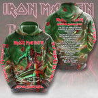 Iron Maiden 2026 World Tour 3D Apparel – TMTHU6910