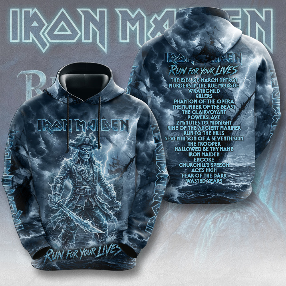 Iron Maiden 2026 World Tour 3D Apparel – TMTHU7059