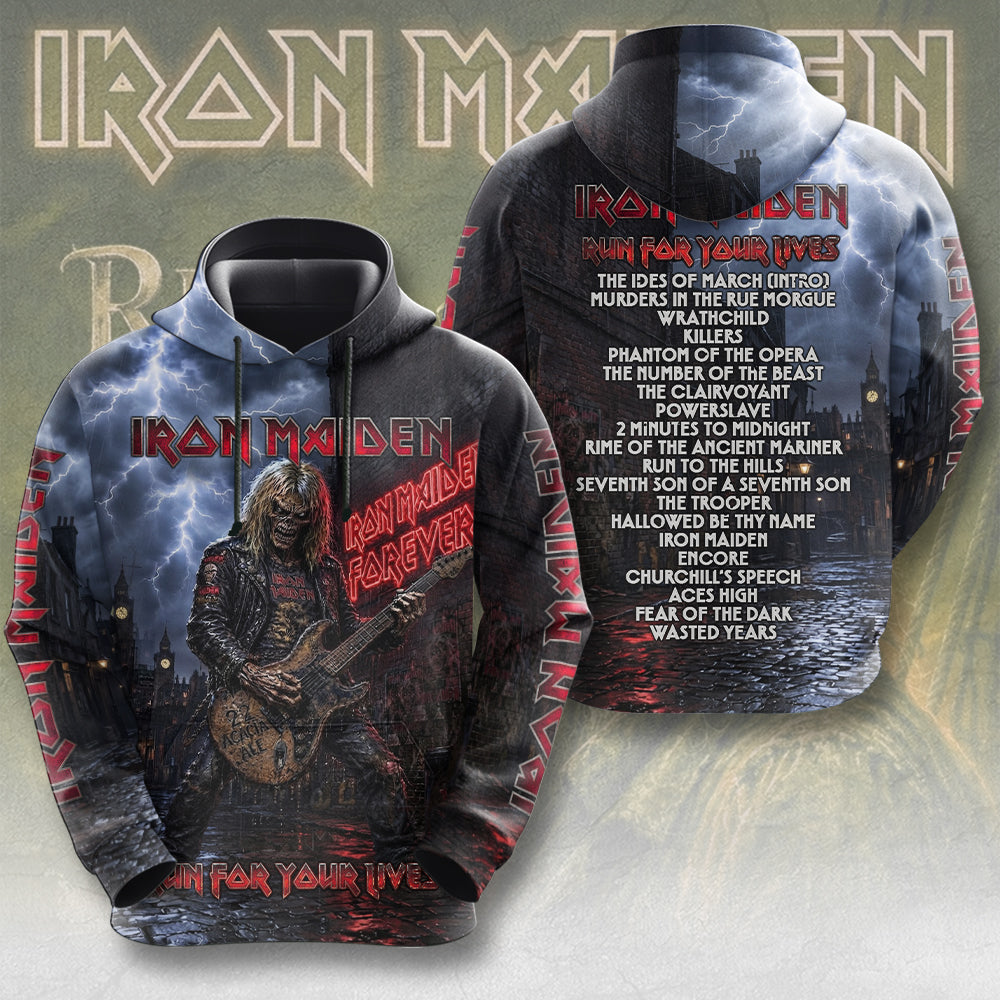 Iron Maiden 2026 World Tour 3D Apparel – TMTHU7706