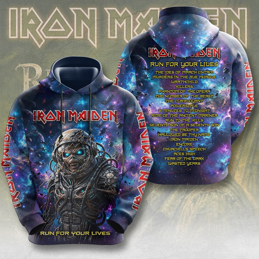 Iron Maiden 2026 World Tour 3D Apparel – TMTHU7751