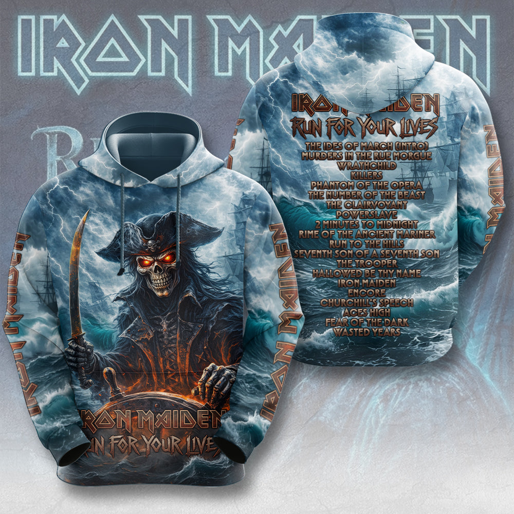 Iron Maiden 2026 World Tour 3D Apparel – TMTHU7830
