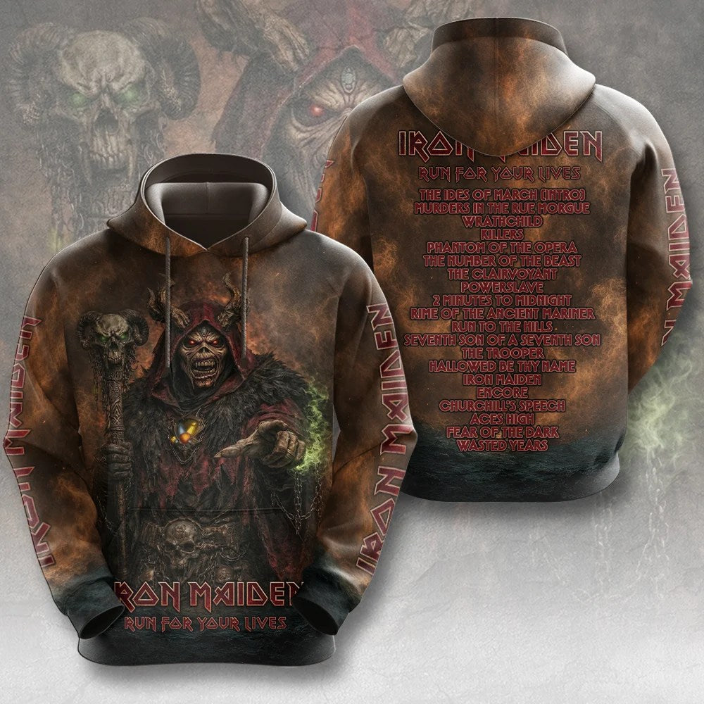 Iron Maiden 2026 World Tour 3D Apparel – TMTHU9174