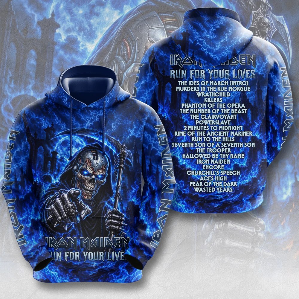 Iron Maiden 2026 World Tour 3D Apparel – TMTHU9450