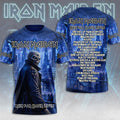 Iron Maiden 2026 World Tour 3D Apparel – TMTHU7523
