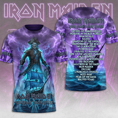 Iron Maiden 2026 World Tour 3D Apparel – TMTHU8574