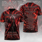 Iron Maiden 2026 World Tour 3D Apparel – TMTHU9363
