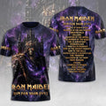 Iron Maiden 2026 World Tour 3D Apparel – TMTHU9545