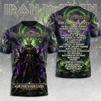 Iron Maiden 2026 World Tour 3D Apparel – TMTHU9554