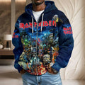 Iron Maiden 2026 World Tour 3D Unisex Waffle Hoodie – HOATT20106