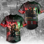 Iron Maiden 2026 World Tour Baseball Jersey – TMTHU9075