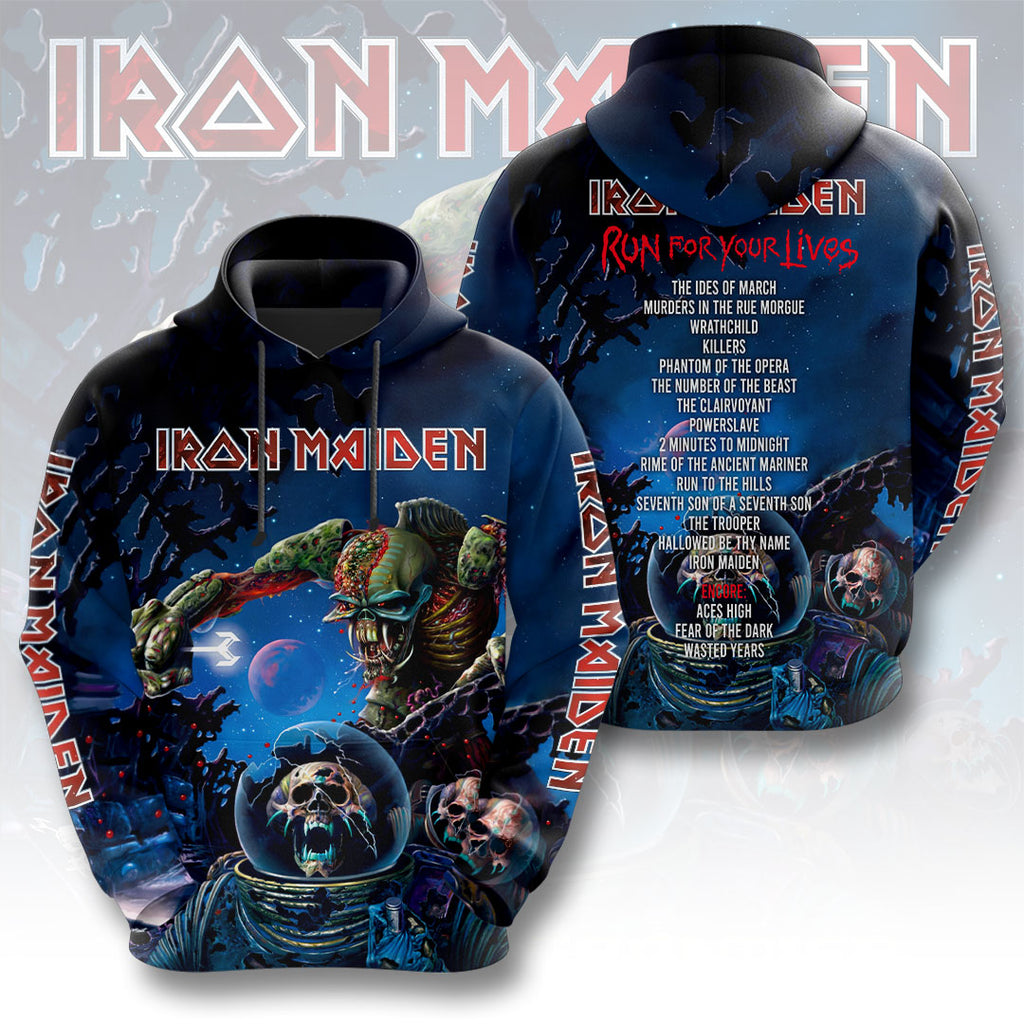 Iron Maiden 2026 World Tour 3D Apparel – HOATT16510