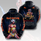Iron Maiden 2026 World Tour 3D Apparel – HOATT16612