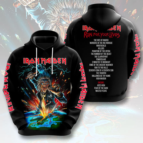 Iron Maiden 2026 World Tour 3D Apparel – HOATT16771