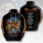 Iron Maiden 2026 World Tour 3D Apparel – HOATT17163