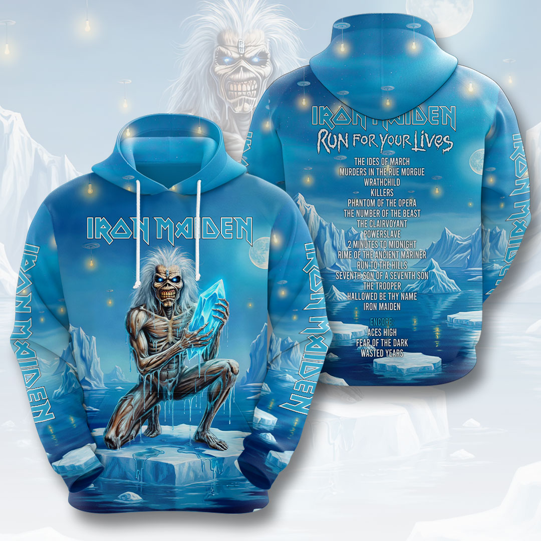 Iron Maiden 2026 World Tour 3D Apparel – HOATT17639