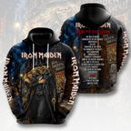 Iron Maiden 2026 World Tour 3D Apparel – HOATT18096