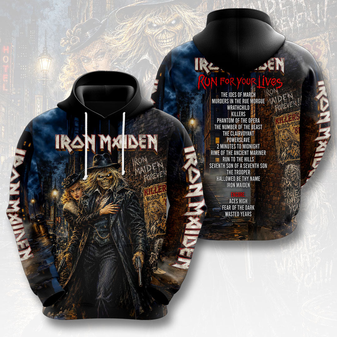 Iron Maiden 2026 World Tour 3D Apparel – HOATT18096